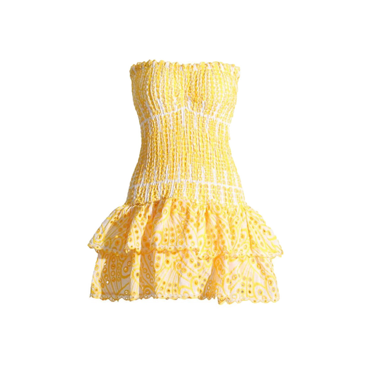 “Vellorie” yellow dress