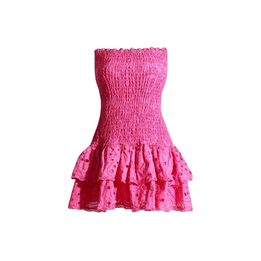 “Vellorie” pink dress