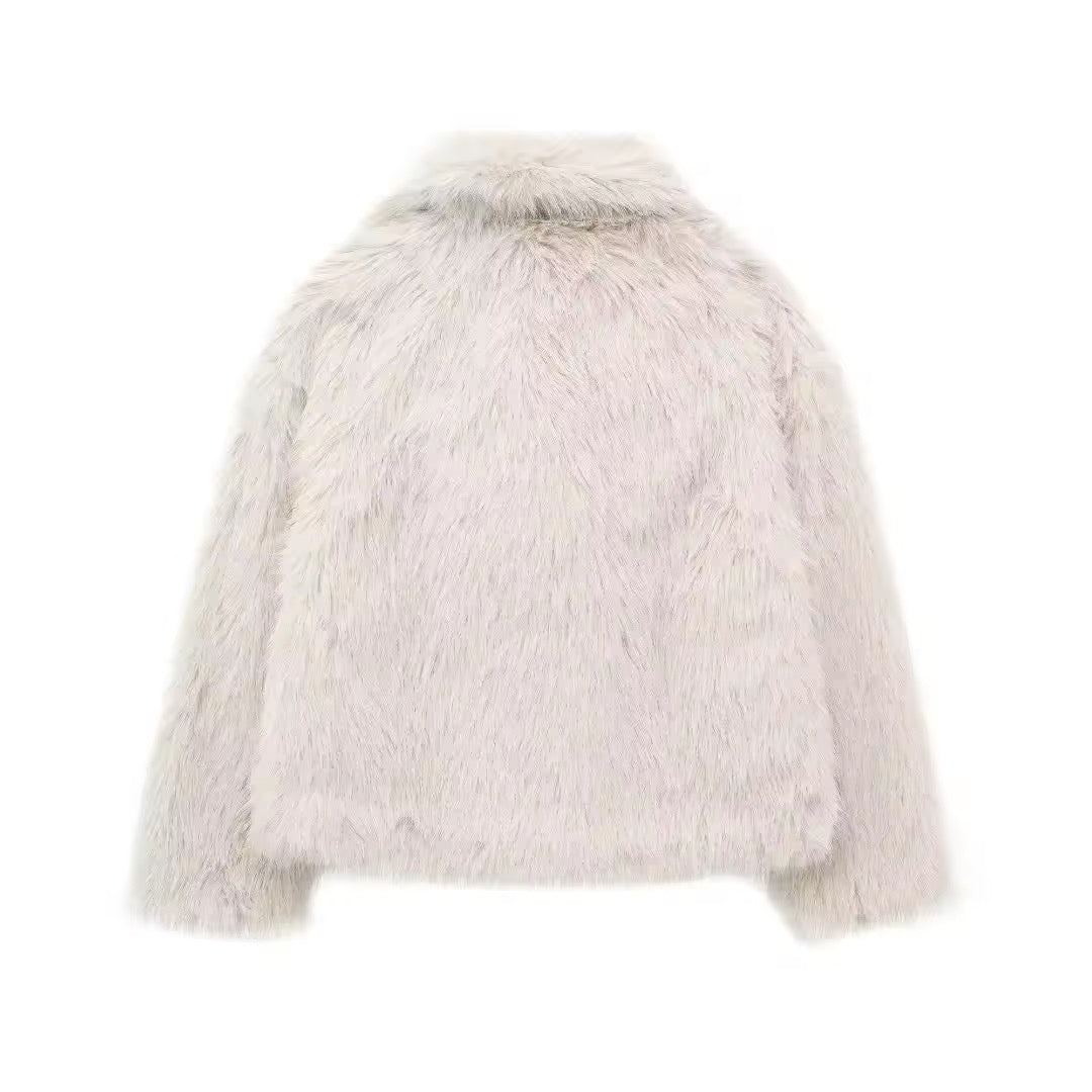 “New York” champagne coat