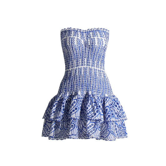 “Vellorie” blue dress